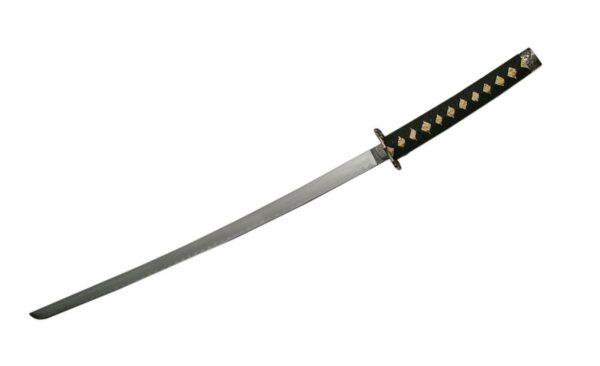 Snake Skin Carbon Steel Blade | Cord Wrapped 40 inch Edc Katana Sword