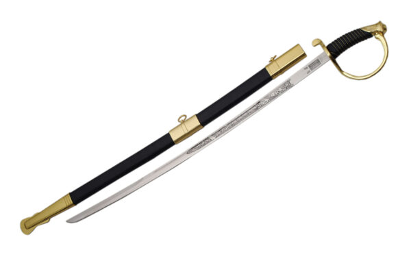 Medieval CSA Stainless Steel Blade | Wire Wrapped 35 inch Cavalry Sword