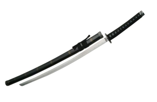 Midnight Dragon Stainless Steel Blade | Cord Wrapped Handle 39.5 inch Edc Katana Sword