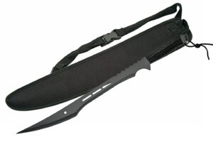 Fantasy Ninja Stainless Steel Blade | Cord Wrapped Handle 27 inch Machete Sword