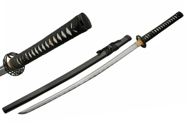 40.5″ Katana Full Tang Sharp Carbon Steel Blade Samurai Sword Crane Tsuba