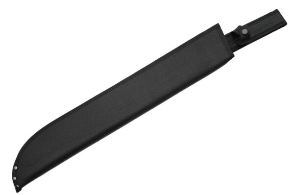 Black Macho Stainless Steel Blade | Rubber Handle 25 inch EDC Machete Knife