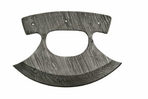Damascus Steel Blade & Handle 5.5 inch Edc Ulu Knife