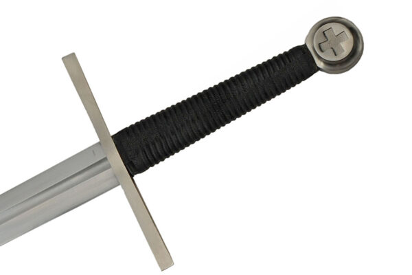 Battle Tested Carbon Steel Blade | Polymer Grooved Handle 41 inch Broadsword