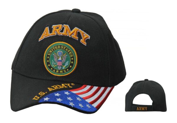 BLACK ARMY CAP
