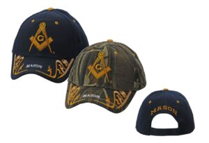 MASONIC CAP WITH GOLD TRIM