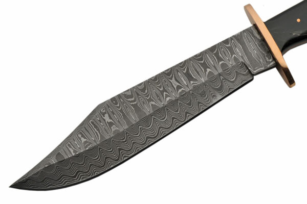 12.5" DAMASCUS FULL TANG BOWIE