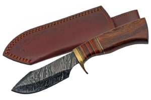 9.5" STACKED LEATHER & WOOD HUNTER