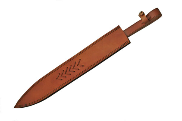 Roman Gladius Damascus Steel Blade | Wooden Handle 30 inch Sword