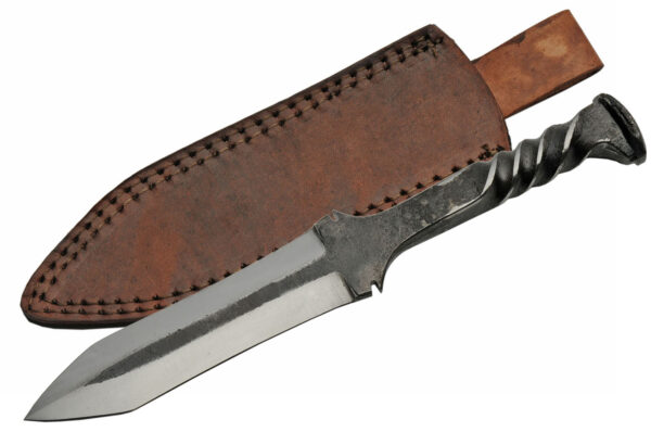 Railroad Carbon Steel Blade | Handle 11.5 inch Dagger Hunting Knife