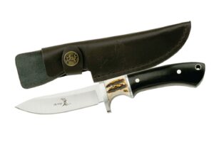 Elk Ridge Stainless Steel Blade | Wooden Handle 8 Edc Hunting Knife