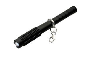 Kwik Force Black 12-inch Small Baton Stun Gun