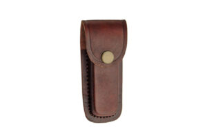 4" BROWN PLAIN LEATHER SHEATH (Pack Of 6)