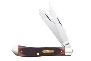 Old Timer Gunstock Carbon Steel Blade | Sawcut Handle 3.9 inch Edc Pocket Folding Knife