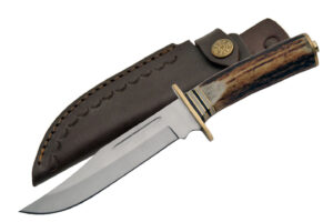 10″ El Dorado Hunter Knife With Sheath Stainless Steel Blade 10″ El Dorado Hunter Knife With Sheath Stainless Steel Blade