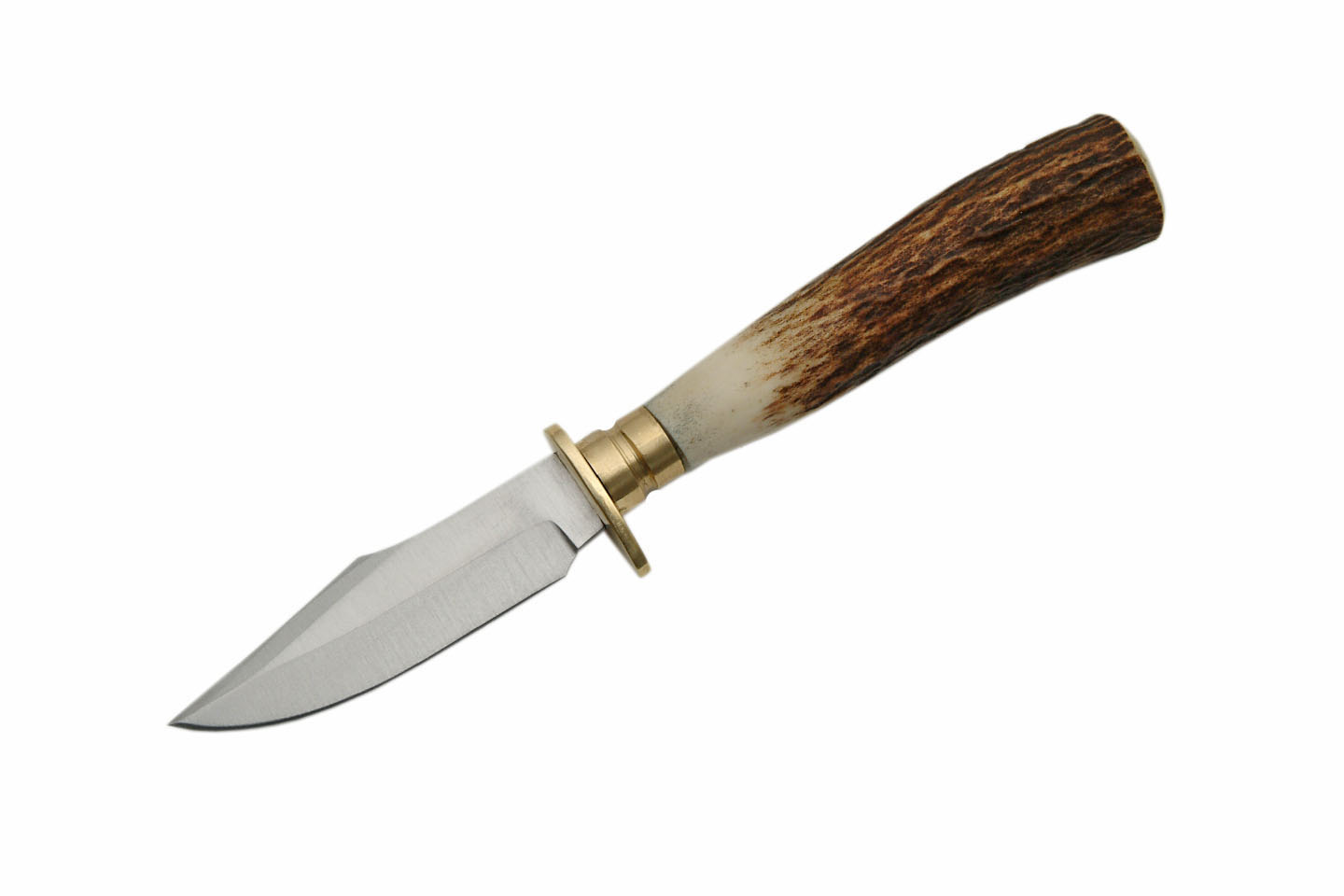 5.25″ Mini Stag Skinner Knife With Sheath 5.25″ Mini Stag Skinner Knife With Sheath