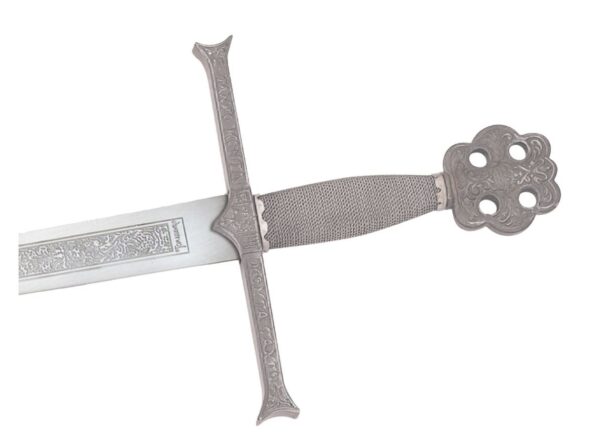 Catholic King Sword 40 inch Stainless Steel Blade