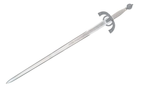 Duke Of Alba Stainless Steel Blade | Wire Wrapped Handle 40 inch Sword