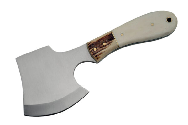 Rite Edge Stainless Steel Blade | Bone & Stage Handle 7.5 inch Hatchet