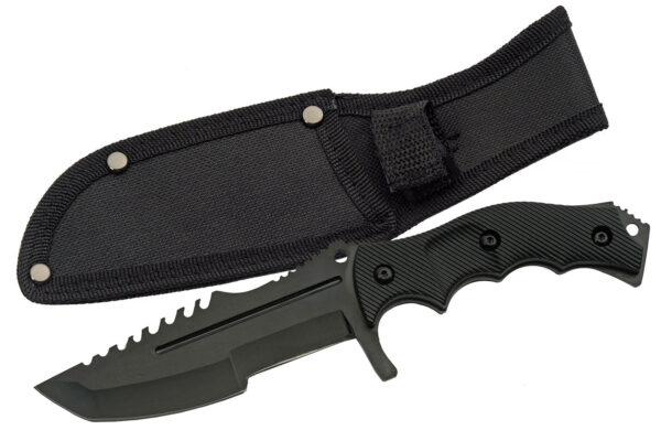 8.5" BLACK BLADE HUNTER WITH GUARD
