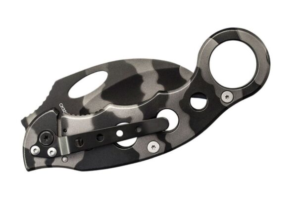 Smith & Wesson Carbon Stainless Steel Blade | Titanium Coated Handle 8 inch Edc Karambit Knife