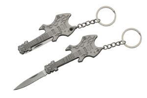 3″ GUITAIR SLAYER KEYCHAIN (Pack Of 2)