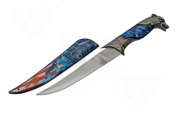 American Wolf Fantasy Dagger Knife