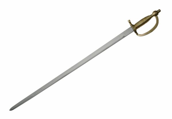 Medieval NCO Stainless Steel Blade | Brass Handle 40 inch Sword