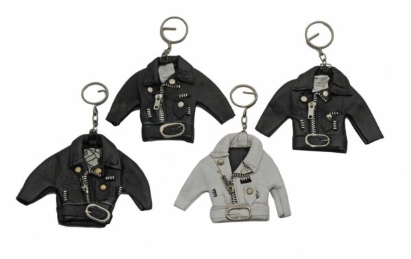 ASSORTED LEATHER KEYCHAINS (Pack Of 12)