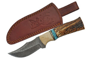 8.5″ STAG/ TURQUOISE HUNTER