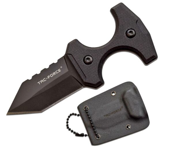 Neck Knife Stainless Steel Blade | ABS Handle 3.75″ Push Dagger