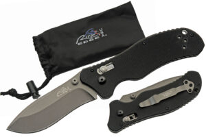 Rite Edge Tactical Stainless Steel Blade | G10 Handle 4.75 inch Pocket Folding EDC Knife