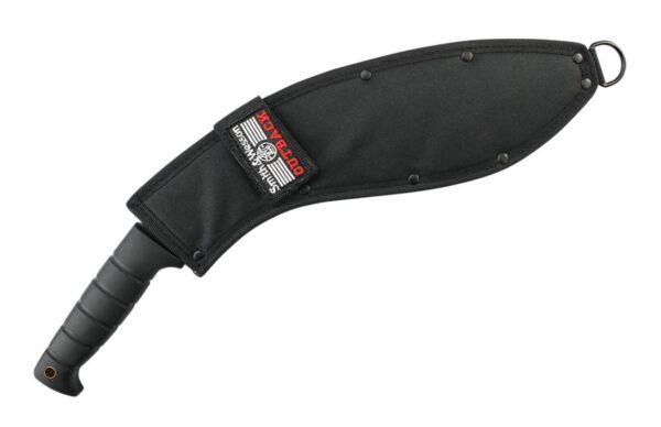 Smith & Wesson Stainless Steel Blade | Rubber Handle 17 inch Hunting Kukri