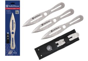 10" SMITH & WESSON 3 PC THROWING KNIVES