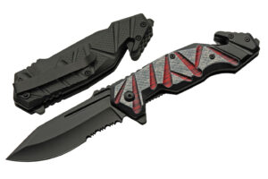 4.50" RED BEAR CLAW KNIFE