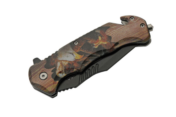 Eagle Stainless Steel Blade | Abs Handle 4.75 inch Edc Pocket Folding Knife