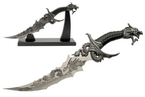 Sea Dragon Stainless Steel Blade | ABS Handle 13.25 inch Fantasy Sword