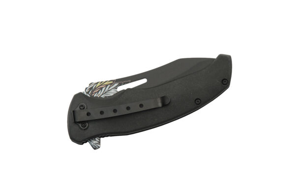 Rojo Muertos Stainless Steel Blade | ABS Handle 8.5 inch EDC Pocket Folding Knife