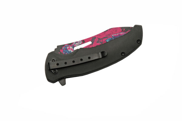 Lovely Bones Folding Knife 8.5″ Stainless Steel Blade