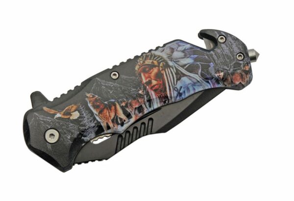 Wilderness Stainless Steel Blade | Abs Handle 4.5 inch Edc Folding Knife