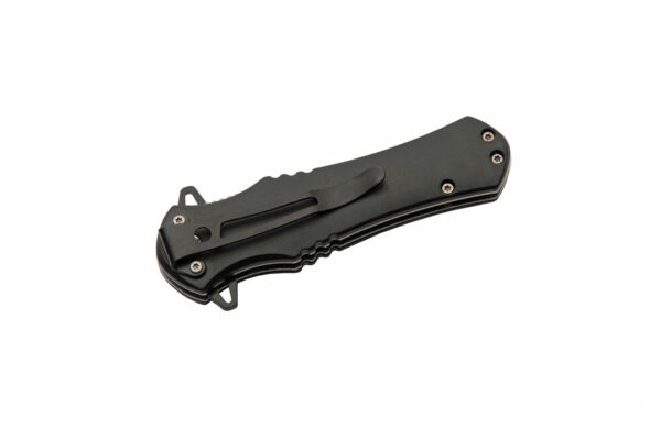 Stacked Skull Stainless Steel Blade | Abs Handle 7.75 inch Edc Folding Knife