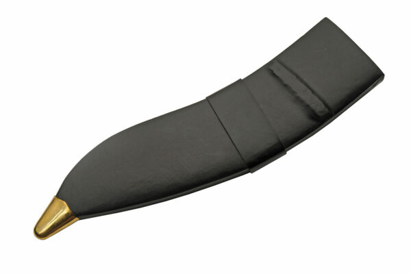 Gurkha Curved Stainless Steel Blade | Olive Wood Handle 16.50 inch Edc Service Kukri