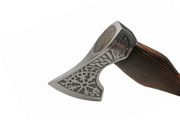 Wolf Victory Carbon Steel Blade | Wooden Handle 18 inch Axe