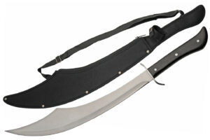 Arabian Scimitar Stainless Steel Blade Wooden Handle 25 inch Sword