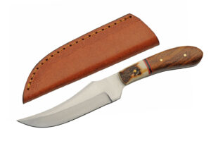 Full Tang Stainless Steel Blade  Stag Wooden Handle 7.25 inch Edc Hunting Knife