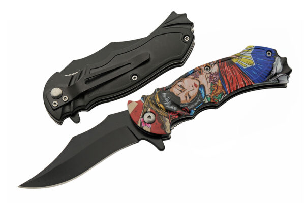 Femme Fatale Stainless Steel | ABS Handle 4.5″ Folding Knife