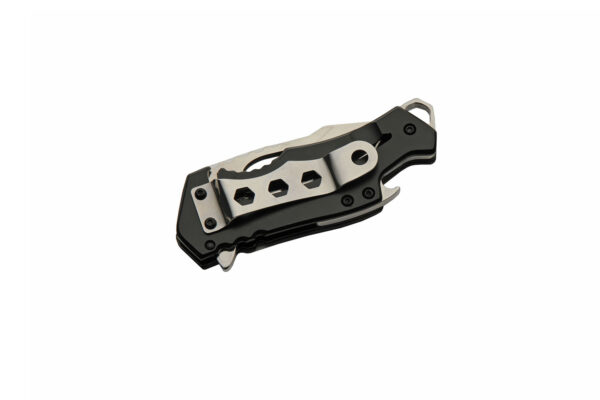 Silver Ballistics Stainless Steel Blade | ABS Handle 3.75 inch EDC Pocket Folding Knife
