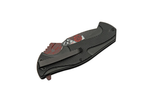 Four Card Stainless Steel Blade | Abs Handle 5 inch EDC Pocket Folding Knife