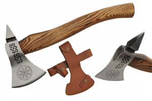 Lucky Love Carbon Steel Blade | Ash Wood Handle 16 inch EDC Axe
