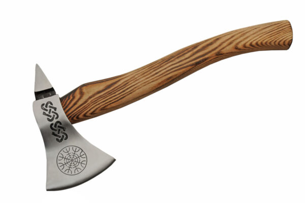 Lucky Love Carbon Steel Blade | Ash Wood Handle 16 inch EDC Axe
